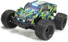 FTX RAMRAIDER 1/10 BRUSHLESS MONSTER TRUCK RTR - GREEN/BLUE