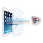 Entwth Anti Blue Light Tempered Glass Screen Protector[2 Packs] for iPad Air/Air 2/iPad 9.7"(2018/2017)/iPad Pro 9.7"[Eye Protect]Blocks Excessive Harmful Blue Light & UV 9H Anti Glare Anti-Scratches