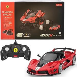 KandyToys Officially Licensed Ferrari FFXK Evo Remote Control Car Assembly Kit 1:18 Scale | 28cm x 12cm | 2.4GHz | Rc Car