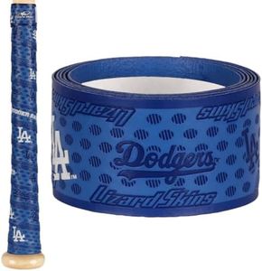 Lizard Skins DSP Ultra MLB Team Bat Grip - 0.5mm 1.1mm – Next-Gen Durasoft Polymer Baseball Bat Tape (Dodgers, 1.1mm)