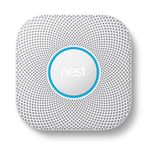 Google Nest Protect - Smoke Alarm - Smoke Detector and Carbon Monoxide Detector - Wired, White