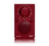Tivoli Audio PALBT Portable AM/FM Radio with Bluetooth (Red)