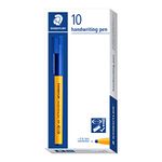 STAEDTLER 309-3 Handwriting Pen In Box Of 10 - Blue