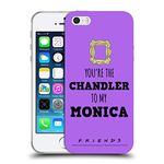 Head Case Designs Officially Licensed Friends TV Show BFF Quotes Soft Gel Case Compatible With Apple iPhone 5 / iPhone 5s / iPhone SE 2016