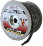 Stove Fire Rope Black -12mm Diamete