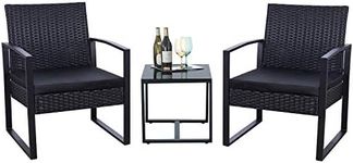 Flamaker 3 Pieces Patio Set Outdoor