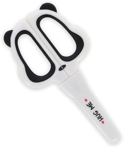 Legami - Forbici per Bambini, Taglio Preciso, Forbici Mancini, Destrimani, Forbice con Punta Arrotondata, con Coprilame, Sicure, Materiale Scolastico, Tema Panda