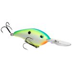 Strike King (HC6XD-534) Promodel Crankbait S6XD Fishing Lure, 534 - Citrus Shad, 1 oz, Unique Curved Bill and Balance