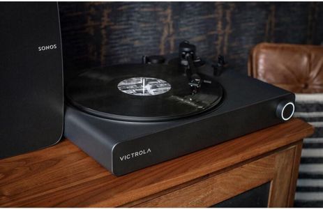 Victrola Stream Onyx Wi-Fi Turntable – Black