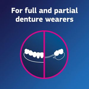 Fixodent Complete Denture Adhesive Cream, Original Mint, 4x40g Saving Pack