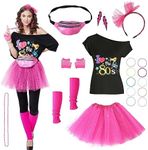 80s Outfits Costume Accessories for