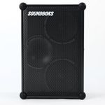 SOUNDBOKS 4, Black: Loudest Portable Bluetooth 5.0 Performance Speaker | Designed in Denmark, 40 Hrs of Battery and Thunderous Bass Power The Party, 126 dB, Wireless, Swappable Battery, Pairable