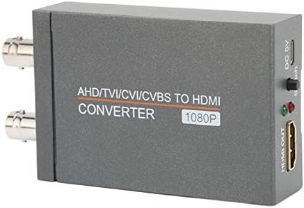 AHD TVI CVI CVBS to HDMI Converter Adapter, Multimedia Full HD 720P 1080P 3MP 4MP 5MP 8MP BNC to HDMI Video Adapter for HDTV DVR