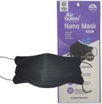 AirQUEEN nano filter mask Large, Black 10Pcs