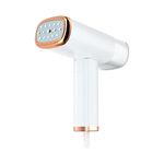 Clothes Steamer,Garment Steamer for Wrinkle Removal,20s Fast Heat,Detachable 110ml Water Tank Portable Handheld Steamer Clothing for Home,Office,Travel