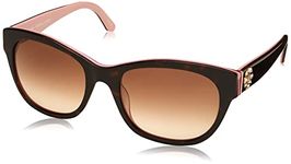 Juicy Couture Women's Ju 587/s Square Sunglasses HAVANA PINK 53 mm