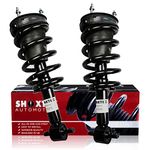 Shoxtec Front Pair Complete Struts Replacement for 2007-2013 Chevrolet Silverado 1500 GMC Sierra 1500 Coil Spring Assembly Shock Absorber Repl Part no. 139105