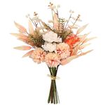 Artificial Flowers Faux Silk Flower Fake Plants Arrangements Wedding Bouquets Decorations Table Centerpieces for Home Kitchen Garden Party Decoration