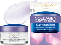 L’Oréal Paris Day and Night Moisturizer Cream, Collagen Moisture Filler Skincare, Hydrating Cream for Face, Neck and Chest to Smooth Skin and Reduce Look of Wrinkles, 50 ml