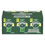 Perrier Original Carbonated Natural Spring Water, No Calories, No Sweeteners, No Sodium, 330ml, Pack of 24 Cans