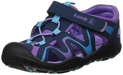 Kamik Kick Closed Toe Sandals, Teal, 6 UK