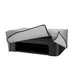 kwmobile Dust Cover Compatible with Canon PIXMA TS3550i / TS3551i - Printer Case - Fabric Protector Cover - Light Grey