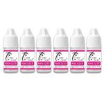 Color Trend Professional Nail Glue for Nail Extension | Strong Glue for Beautiful Fake Nails | Liquid Nail Glue for Nail Art | Adhesive Nail Glue For Salon Worthy Results |Set of 6(5g X 6 PCS)