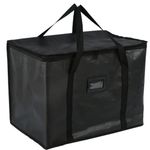 Nexhyp 70L Insulated Food Delivery Bag – Extra Large Thermal Bag for Hot & Cold Food, Waterproof Reusable Cooler Bag for Grocery, Electric Bike, Camping
