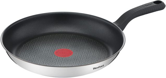 Tefal Comfort Max Frying Pan, 30cm – Stainless Steel Non-Stick