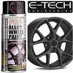 MP Essentials PRO 400ml Aerosol Spray Alloy Wheel Refurbish, Refresh & Customise Paint (Metallic Midnight Black)