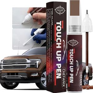 Darkened Bronze Metallic(LJ) Touch Up Paint Pen Compatible with Ford - Exact Color Match, 2-in-1 Brush & Pen,Car Paint Scratch Repair Kit for F150/Explorer/Escape/Ranger/Edge/Mustang/Transit