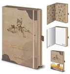 Bambi A5 Journal Notebook (Bambi on Ice Design) Bambi Note Book with Secure Closure. A5 Writing Pad with Pen Holder. Bambi Book with Lined Pages. Bambi Gifts. Bambi Note Book - Official Merchandise