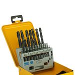 DEWALT DT5913-QZ HSS 1mm-10mm Jobber Metal Drill Machine Bit Set (Pack of 19)