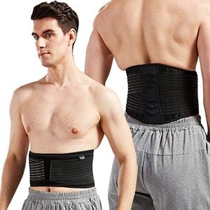 Bodyprox Lumbar Support Back Brace For Men And Women (Regular 28"- 50")