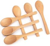 HANSGO 6PCS Small Wooden Spoons, Sm