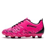 EPIMENO Football Shoes for Boys Girls Kids Firm Ground Unisex Soccer Cleats Baseball Shoes(Little Kid/Big Kid)