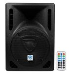 Rockville RPG8BT 8" Inch Powered 400W DJ PA Speaker BlueTooth, USB, SD, Remote