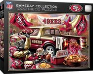 MasterPieces - 1000 Piece Jigsaw Puzzle, NFL San Francisco 49ers, Fun for Adults and Family, Non-Glare Finish, 19.25"x26.75"