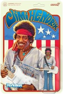 Super7 Jimi Hendrix Reaction Figures - Jimi Hendrix (Festival) Action Figure