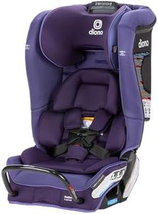 Diono Radian 3RXT SafePlus, 4-in-1 Convertible Car Seat, Rear and Forward Facing, SafePlus Engineering, 3 Stage Infant Protection, 10 Years 1 Car Seat, Slim Fit 3 Across, Purple Wildberry