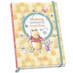 2025 Diary Disney Winnie the Pooh Sketchbook Week to View A5 Diary Official Product