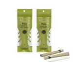 Pre-Rolled Palm Leaf Cone Wraps by Choice Leaf - Medium - 2 Packs of 2 - (5 & 25 Pack Available) - All Natural Palm Leaf & Corn Husk Filter. Guaranteed Fresh & packaged with Humidity Humidity control.