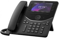 Cisco DP-9861 IP Phone - Corded - Corded/Cordless - Bluetooth, Wi-Fi - Desktop - Carbon Black - 10 x Total Line - VoIP - 5" LCD - IEEE 802.11a/b/g/n/ac - 2 x Network (RJ-45) - PoE Ports