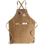 Leather Apron For Men Cooking