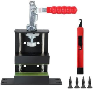 MistyBrew Golf Club Vise Clamp for Regripping – Heavy Duty Aluminum Vise with Non-Slip Jaws -Fits All Graphite & Steel Shafts