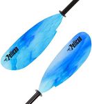 Pelican Poseidon Paddle 89 in - Aluminum Shaft with Reinforced Fiberglass Blades - Lightweight, Adjustable Kayaks Paddles - Perfect for Kayaking Boating & Kayak Fishing (Blue, 2020 Model)