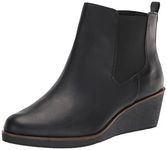 Aerosoles Women's Brandi Ankle Boot, Black Pu, 7 UK