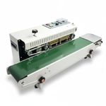 Sonic Industries FR900 Continuous Band Sealing Machine | 0?18?m/min Speed | 6?15?mm Seal Width | Heavy Duty Pouch Sealing Machine & Plastic Bag Sealer for Food Packaging | 220V/110V MS Body