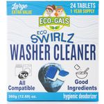 Eco-Gals Eco Swirlz Washing Machine Cleaner, 24 Count