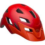 BELL Children's Sidetrack Youth Cycling Helmet, Matte Red/Orange, Unisize 50-57 cm UK